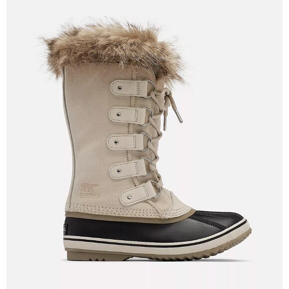 Sorel Joan of Arctic Women's Waterproof Winter Boots Fawn Suede Size 5.5 NIB - Picture 1 of 12